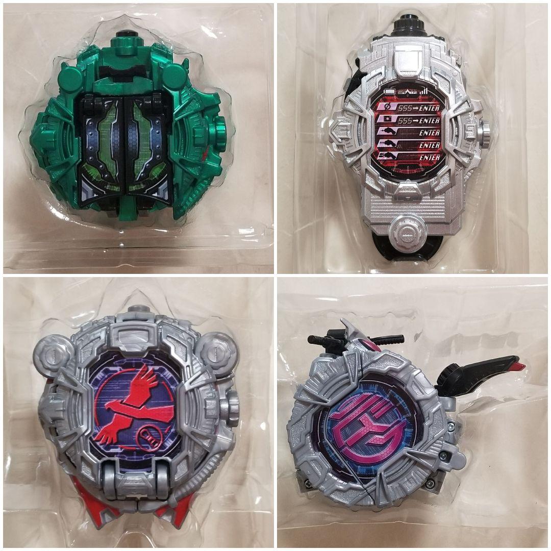 ライドウォッチ プレミアムバンダイ限定キラキラメッキ ガシャポン 食玩コンプ 他