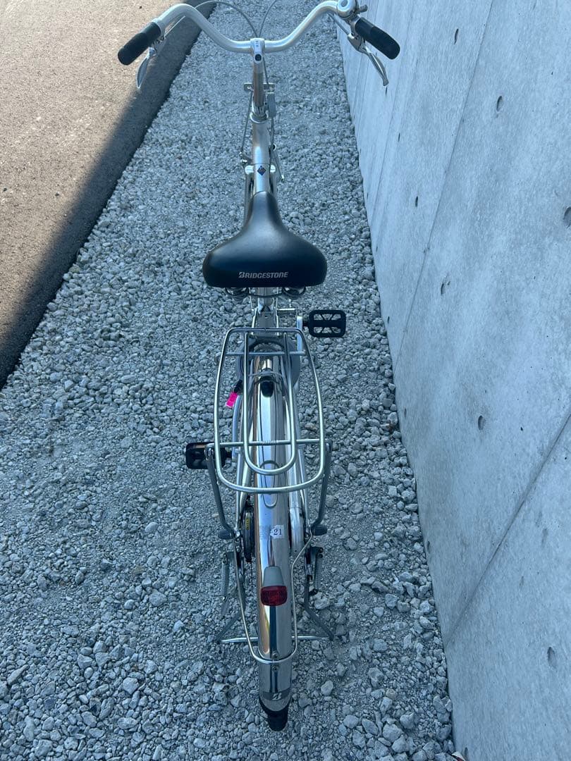 R16 愛知 ブリヂストン E60U1 B2B エブリッジ 26インチ シルバー
