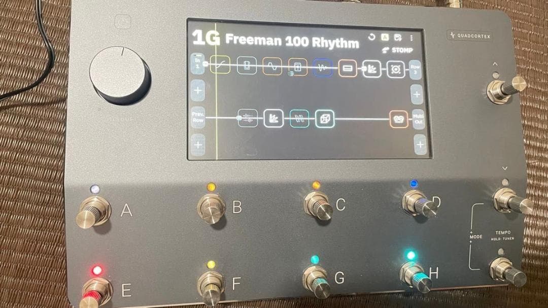 Neural DSP Quad Cortex マルチ クアッドコーテックス