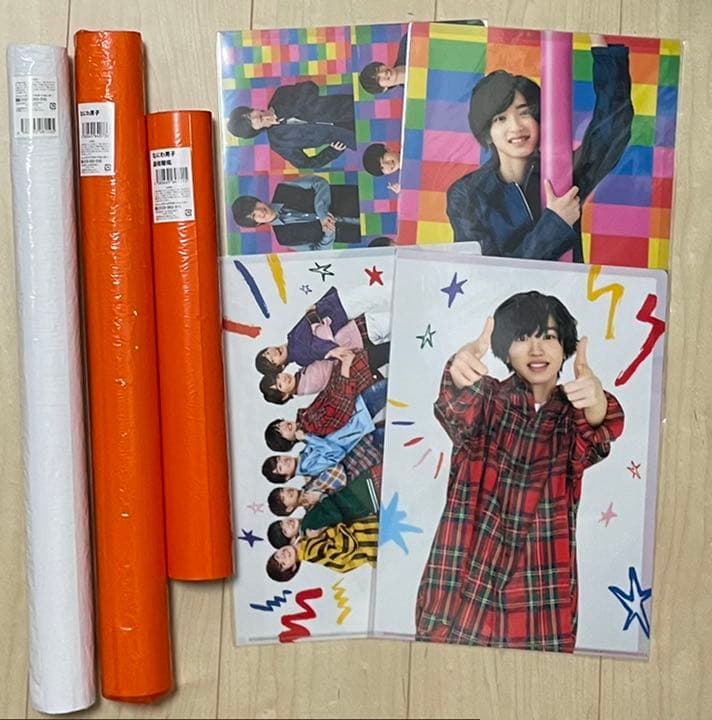 なにわ男子 道枝駿佑 公式写真 うちわ ちびぬい アクスタ アクキー 缶バッジ