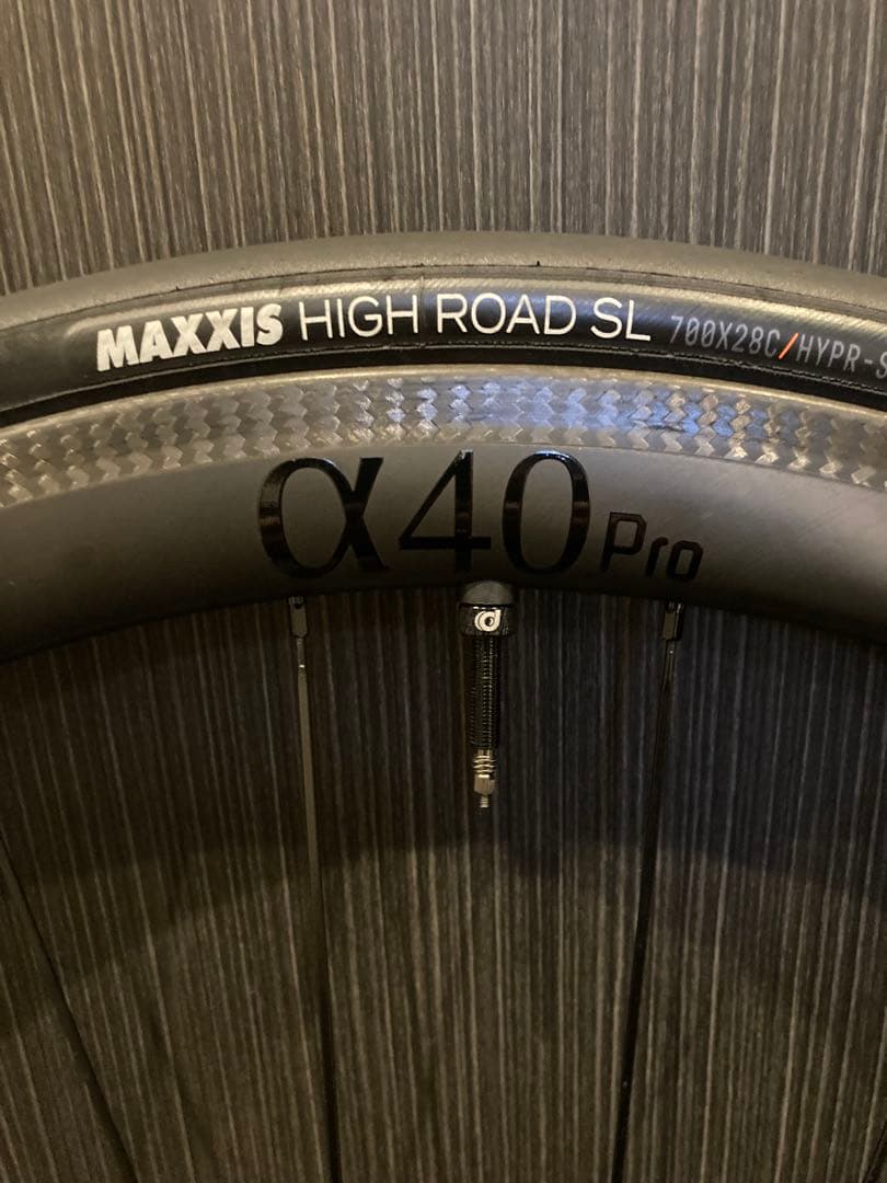 ICAN ‪‬(alpha)40 pro カーボンホイール　カスタム　リアのみ