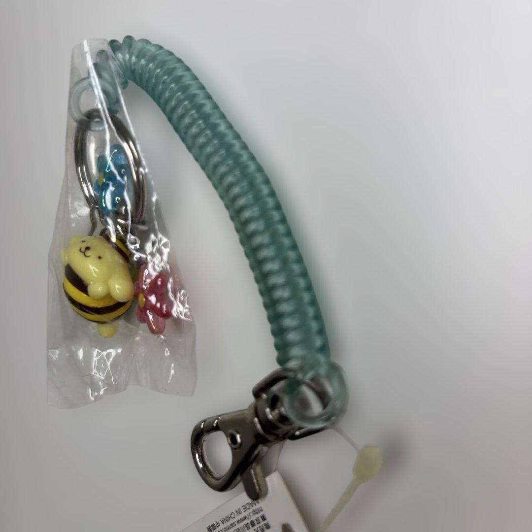 【新品未使用】希少 レア ポムポムプリン コイルホルダー ハチ