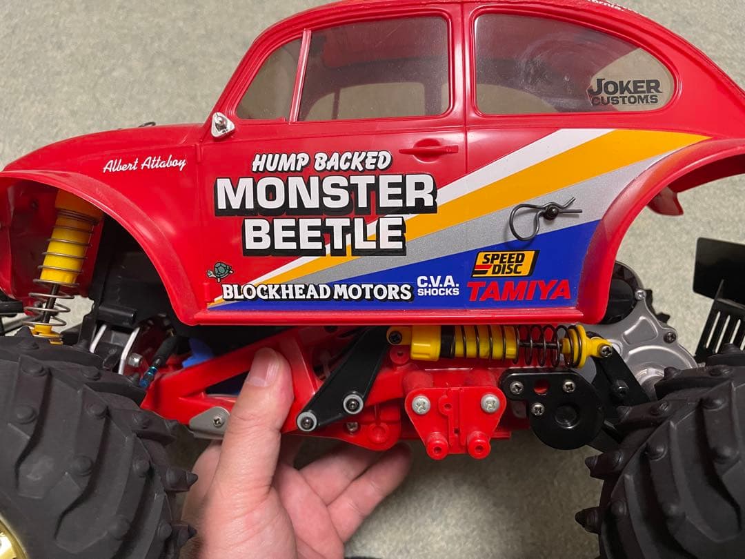 Tamiya Monster Beetle モンスタービートル　カスタム　メカ付