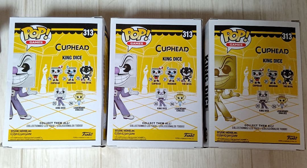 Fukno　カップヘッド　キングダイス　まとめ売り