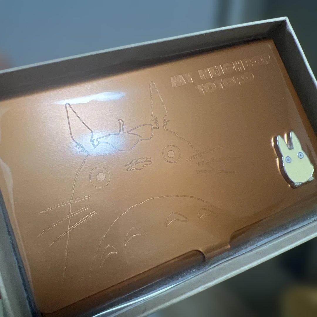 スタジオジブリ作品のカードケース3点セット。メタルカードケース。