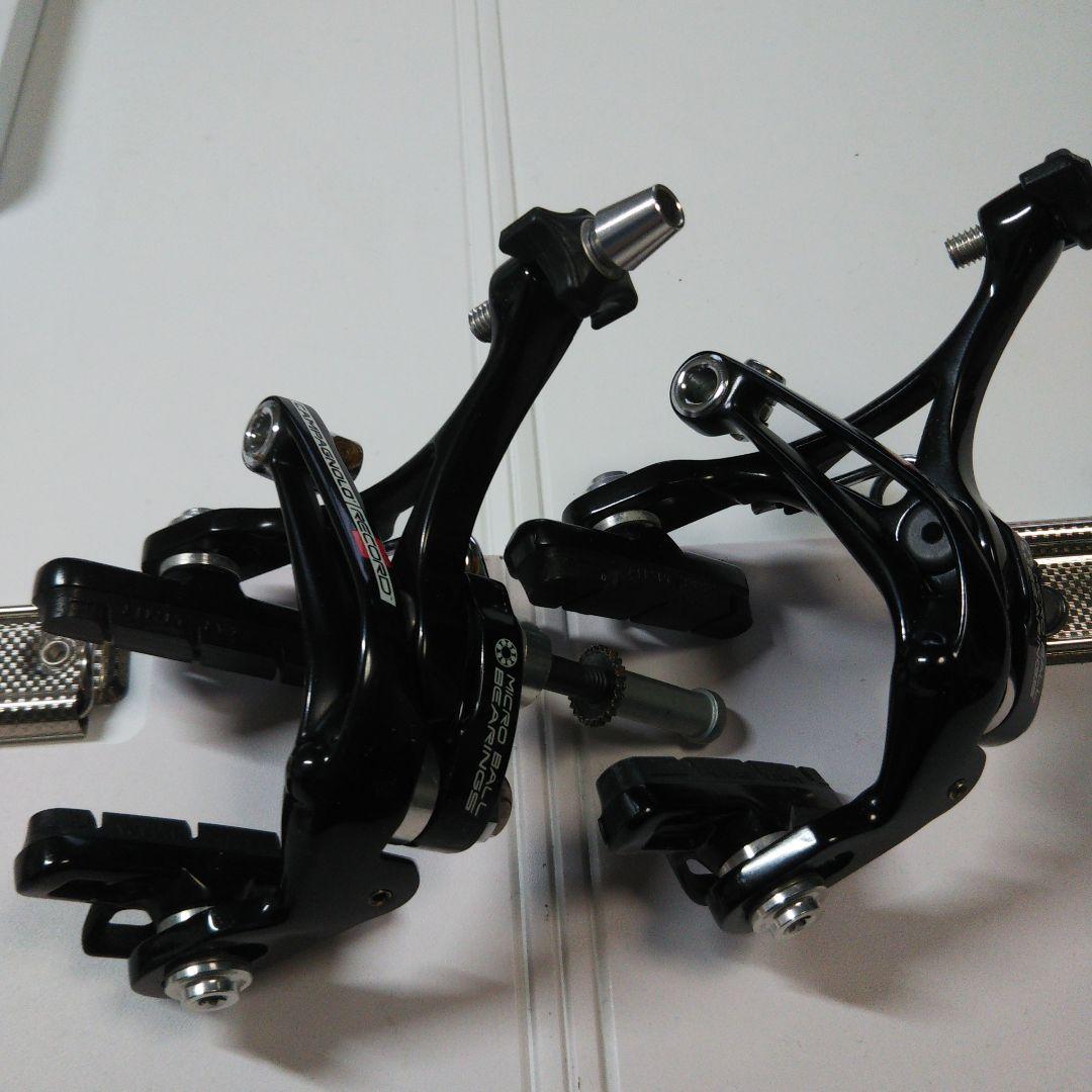 カンパニョーロ レコード スケルトン ブレーキ 前後デュアルピボット①