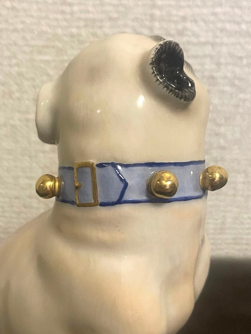 MEISSENマイセン パグフィギュリン 人形 置物 オブジェ 世界最高峰磁器