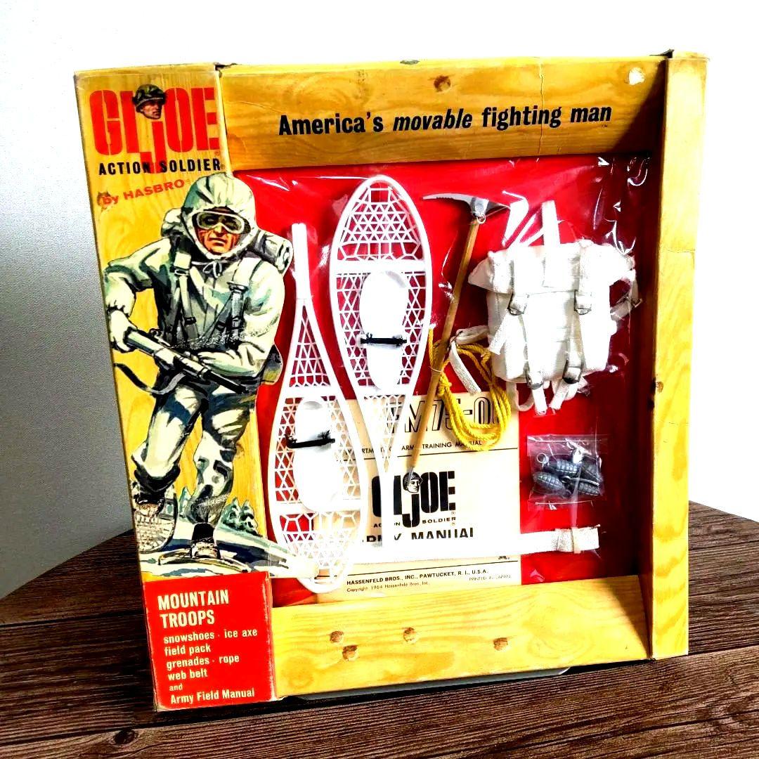 ビンテージ　GIJOE マウンテン・トループス1965年 未使用