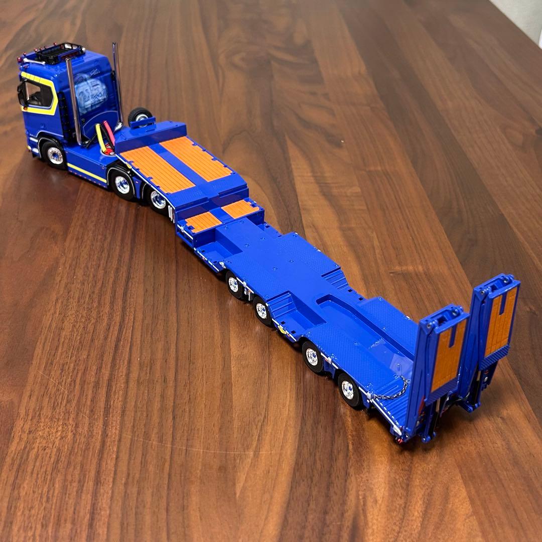 WSIスカニア 6×4セミホイールウェルローローダートレ1/50