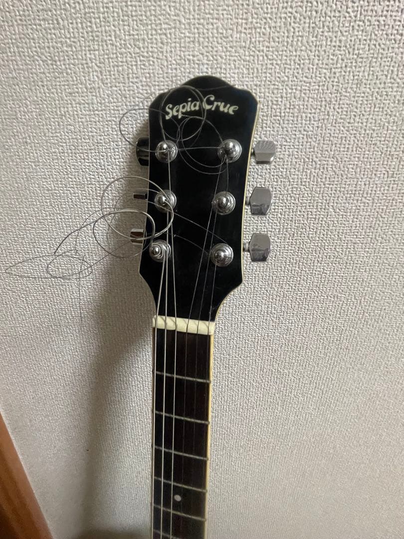 Sepia Crue EAW-180-BLS エレアコ ギター ブルー