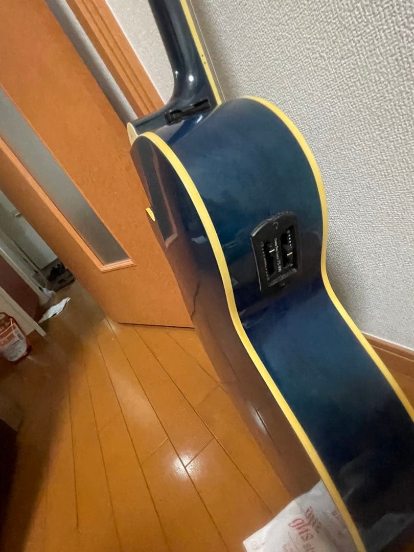 Sepia Crue EAW-180-BLS エレアコ ギター ブルー