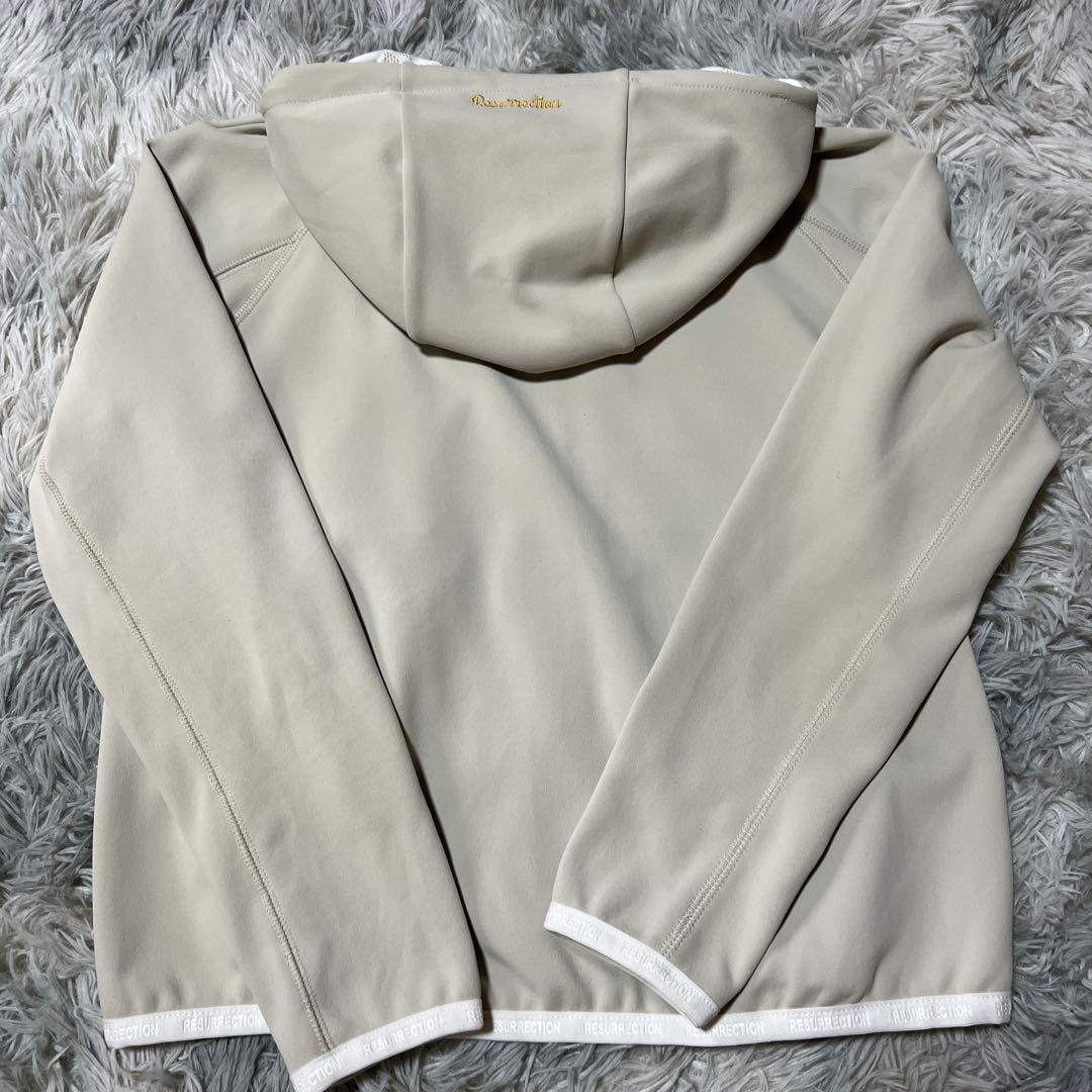 レザレクション　zip upパーカー