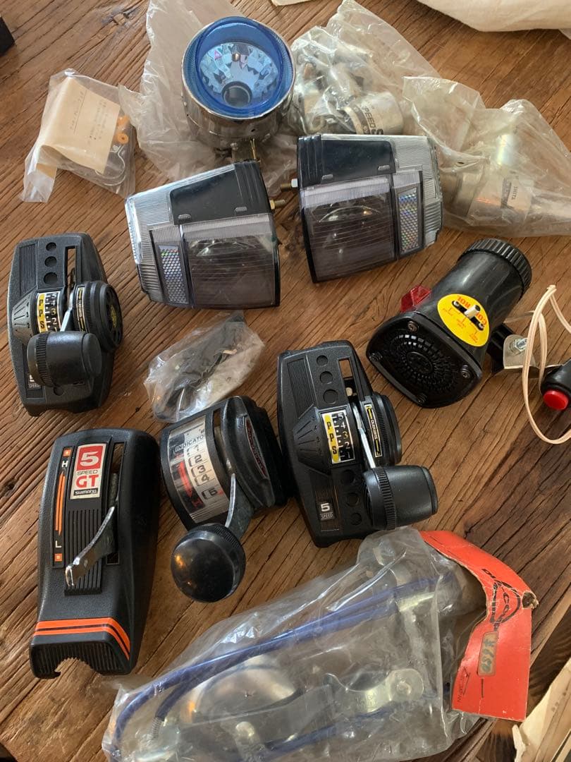 デッドストック　デコチャリ　フラッシャー　マッスルバイク　パーツ まとめ売り