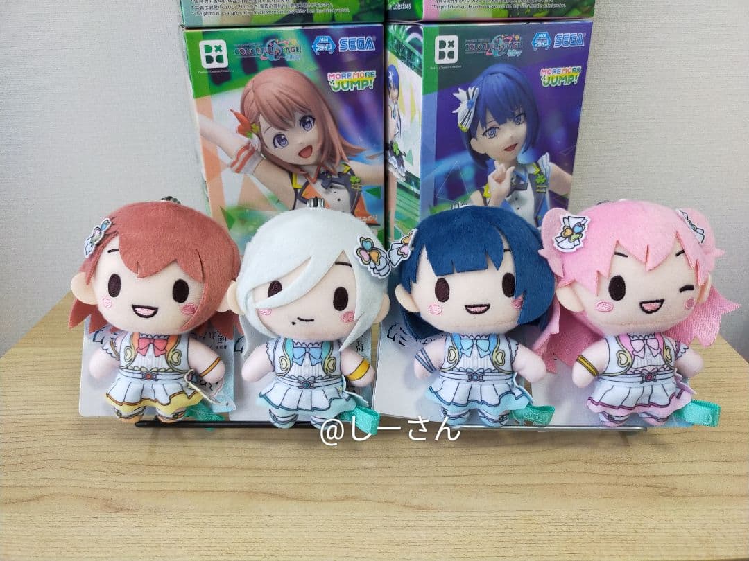 プロジェクトセカイ フィギュア4点+ふわぷちマスコット4点　まとめ売り