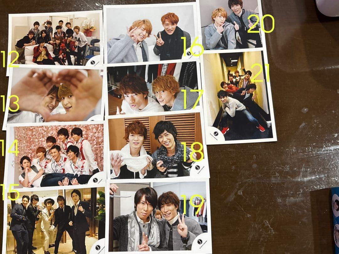 Man 6人ver. 公式生写真　混合・集合