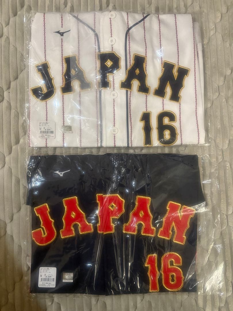 大谷翔平ホームWBCユニフォーム　M