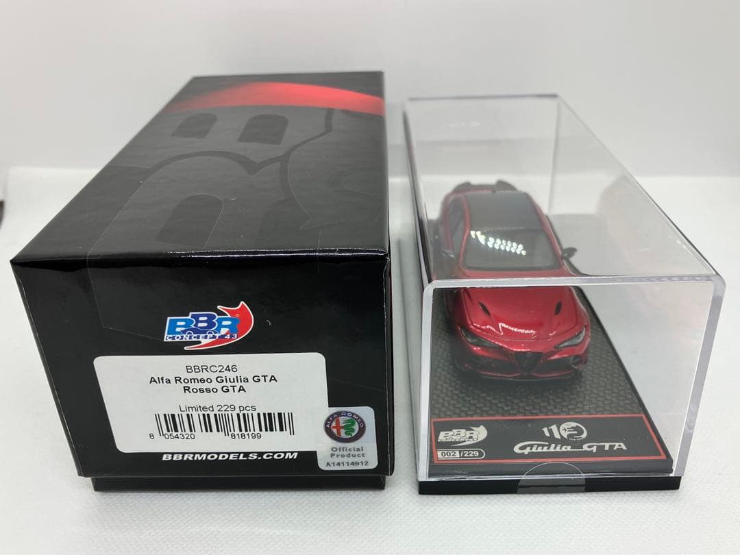 ★アルファロメオ ジュリア GTA★BBR★229個限定★1/43★未開封品★