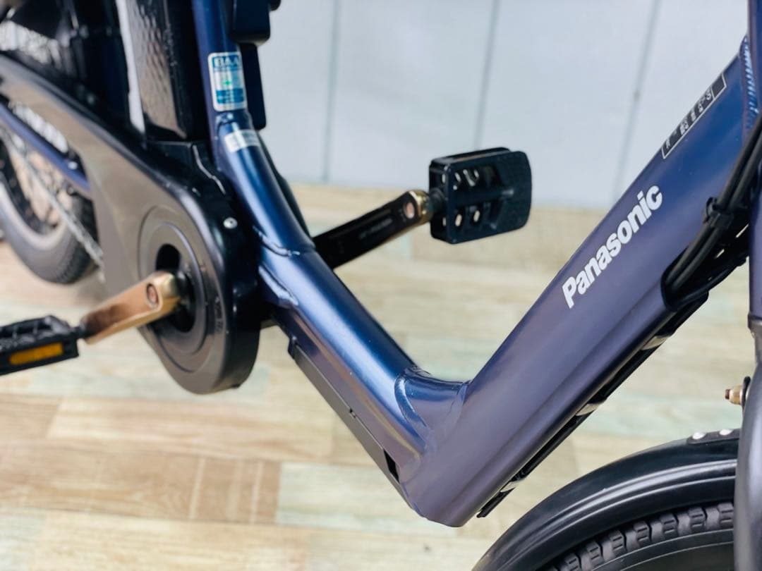 2475パナソニック12アンペア 20インチ子供乗せ電動アシスト自転車