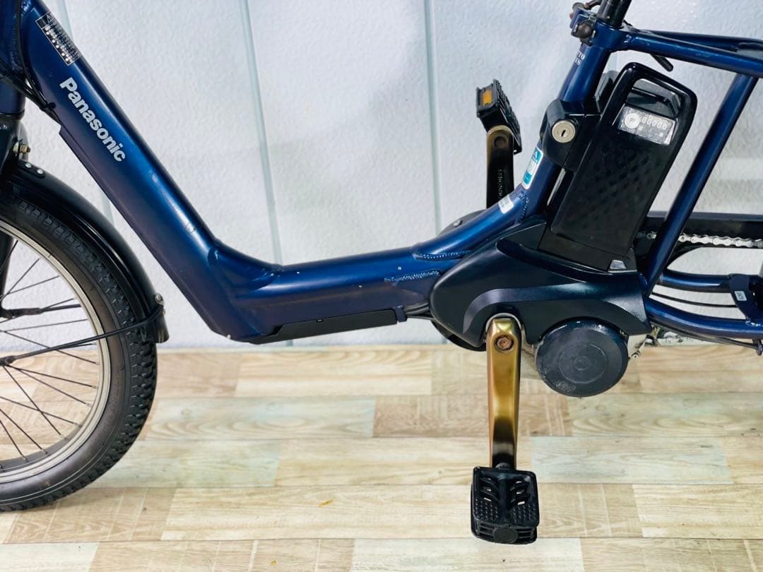2475パナソニック12アンペア 20インチ子供乗せ電動アシスト自転車