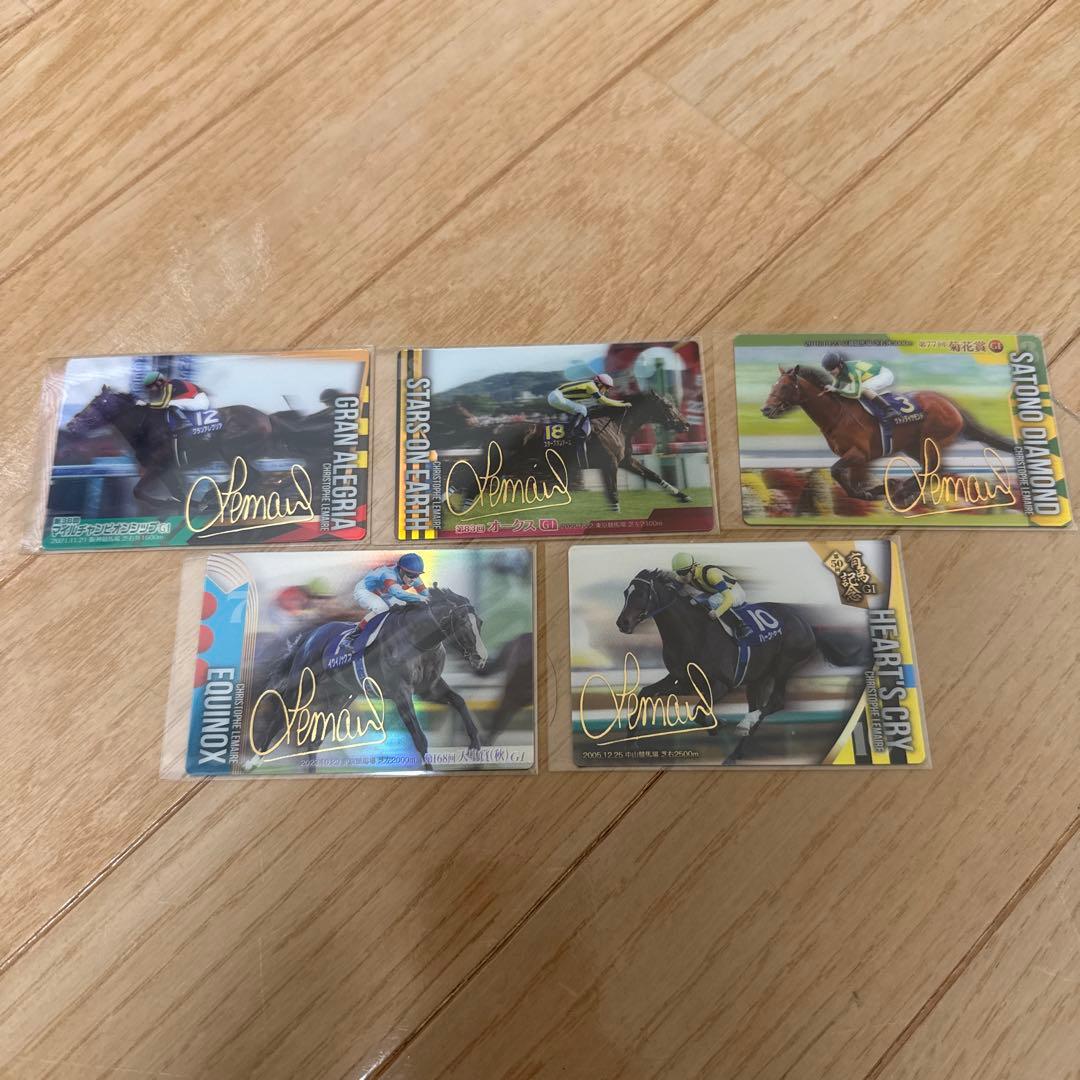 T*Q様 サラブレッドホースコレクション　1R 箔押し21種類　ノーマルコンプ3