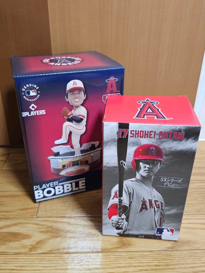 大谷翔平 選手フィギュア ボブルヘッド 2個セット