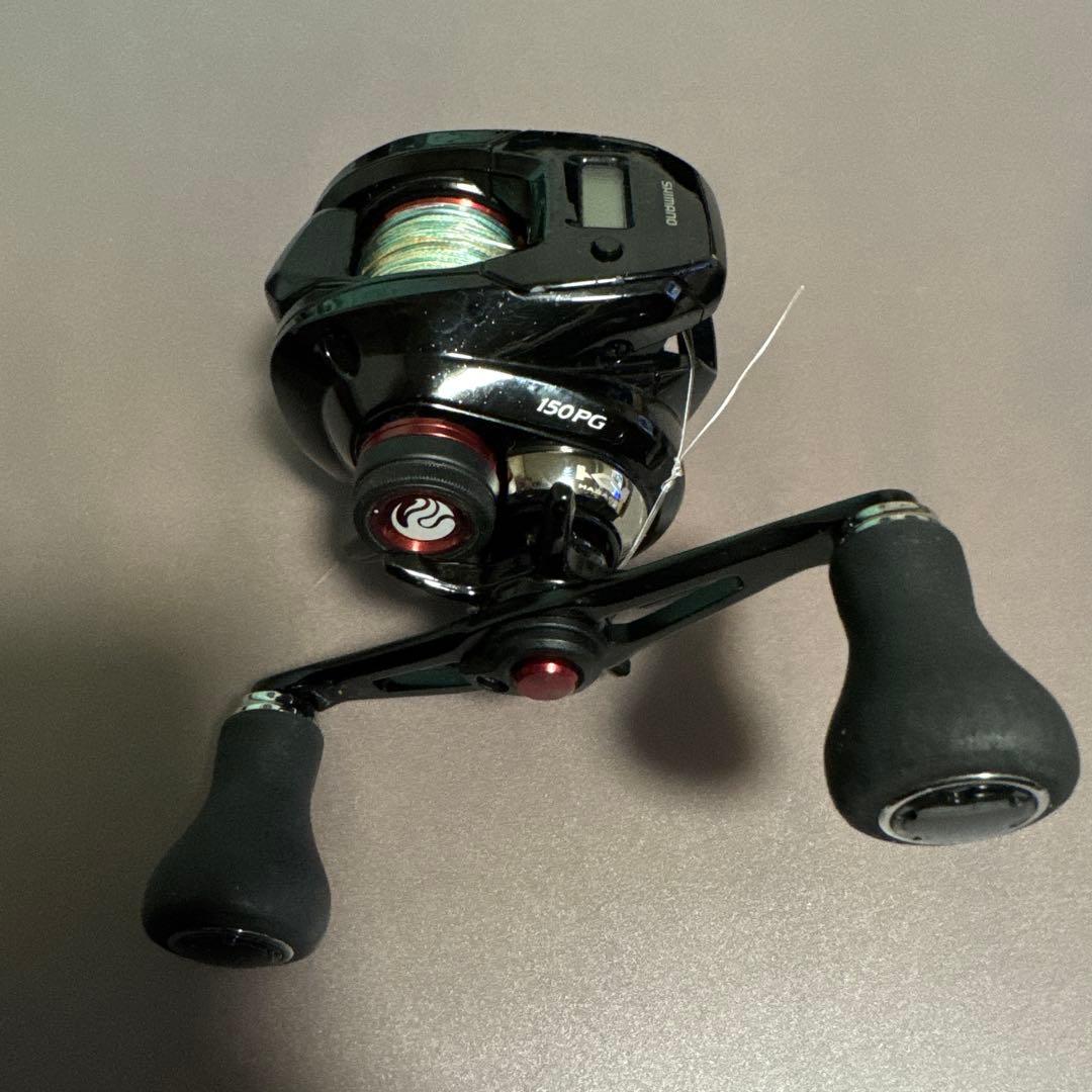 炎月　SHIMANO 150PG ベイトリール ブラック