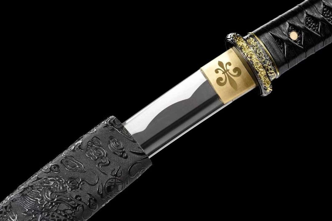 【竜刀殺し】古兵器 武具 刀装具 日本刀　模造刀 居合刀 武士道 鑑賞用 美術刀