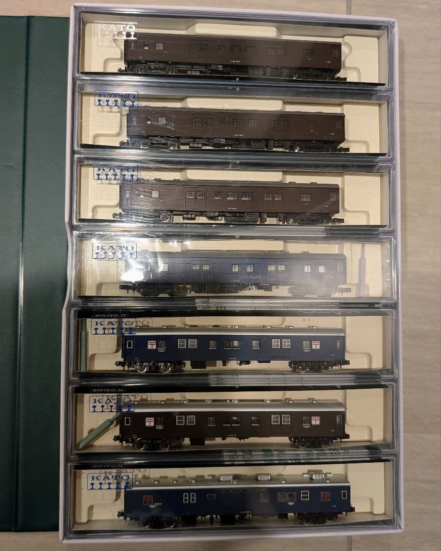 Nゲージ KATO 郵便・荷物客車 単品7両セット