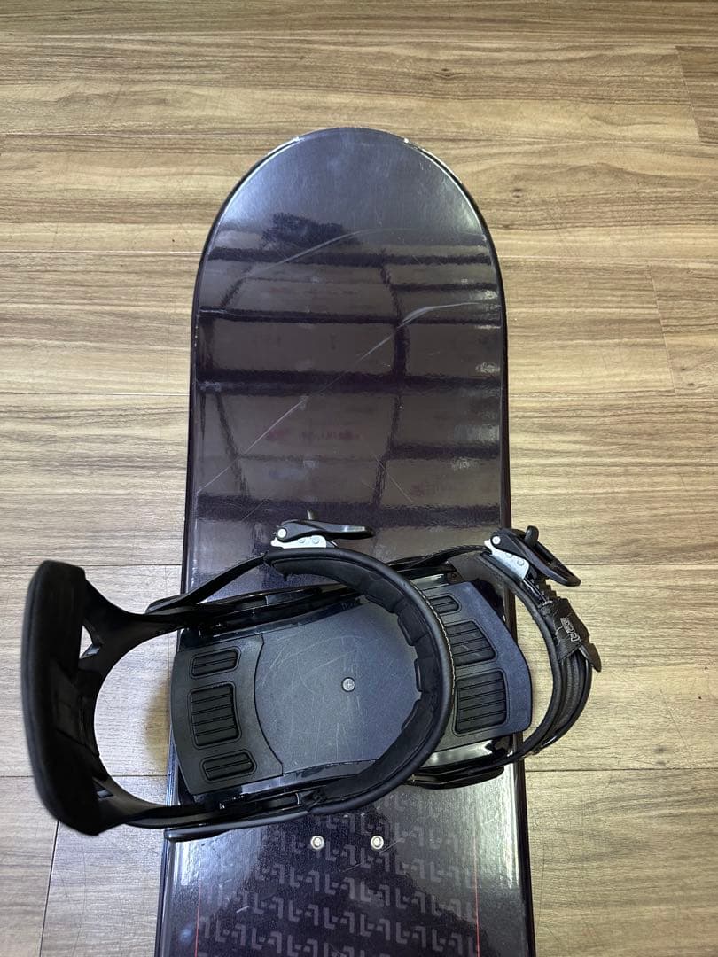 スノーボード THMTEAM 154cm ビンディングSaber size SM