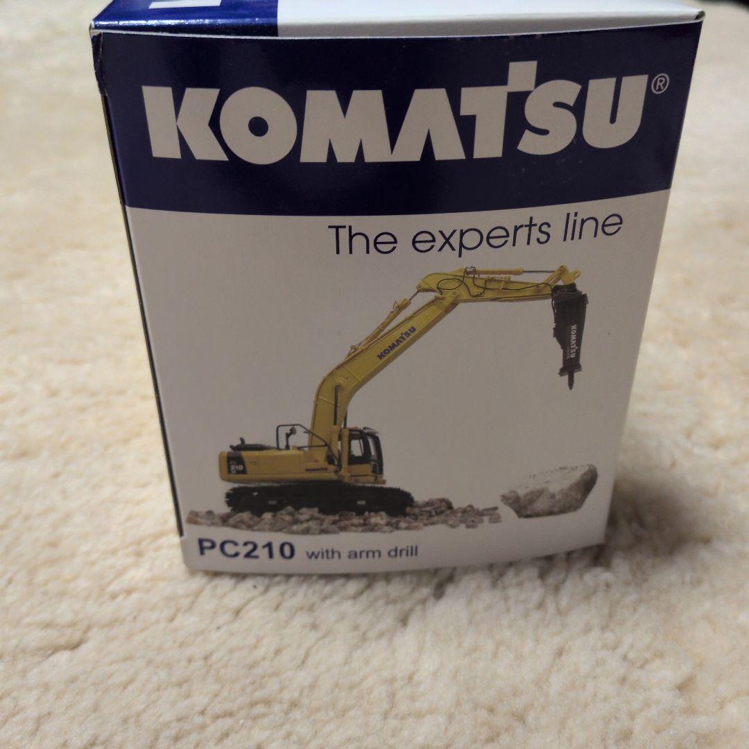 【値下げ】【新品】KOMATSU PC 210 LC ミニカー 1/50スケール