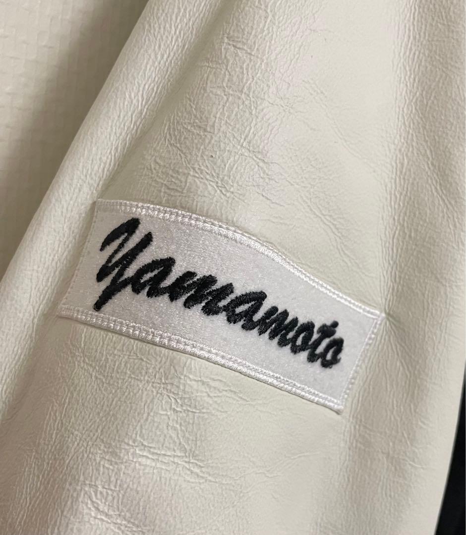 美品 阪神タイガース/ミズノプロ 袖レザーxウール　スタジャン　size L