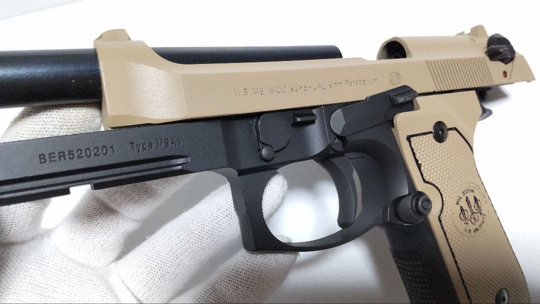 特選❗️東京マルイ ベレッタM9A1 ガスブロ完動品 18歳 箱あり
