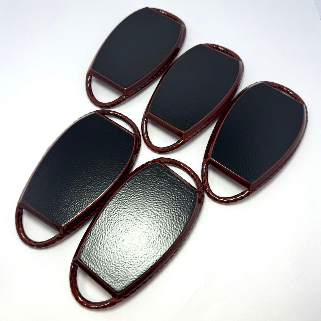 新品未使用 越前漆器 松田宝仙 縄漆 天然木 プレート 漆 6点セット 伝統工芸