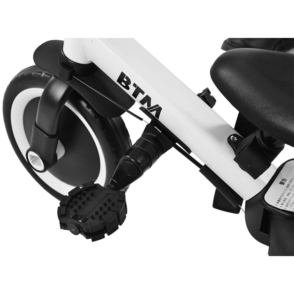 子供用自転車　誕生日プレゼント 4in 三輪車のりもの押し棒付き おもちゃ玩具