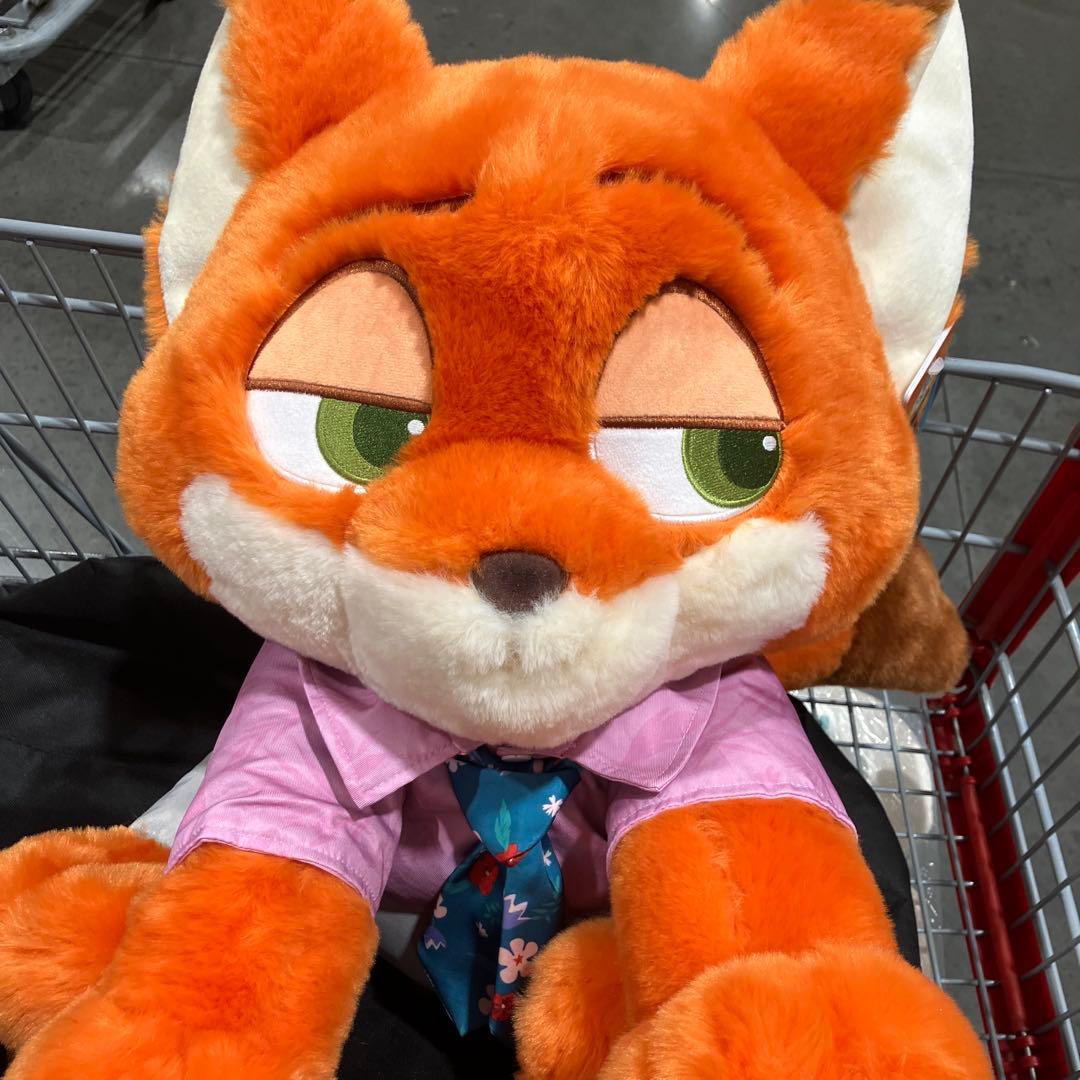 ズートピア　ぬいぐるみ　コストコ　ズートピア2 ニック