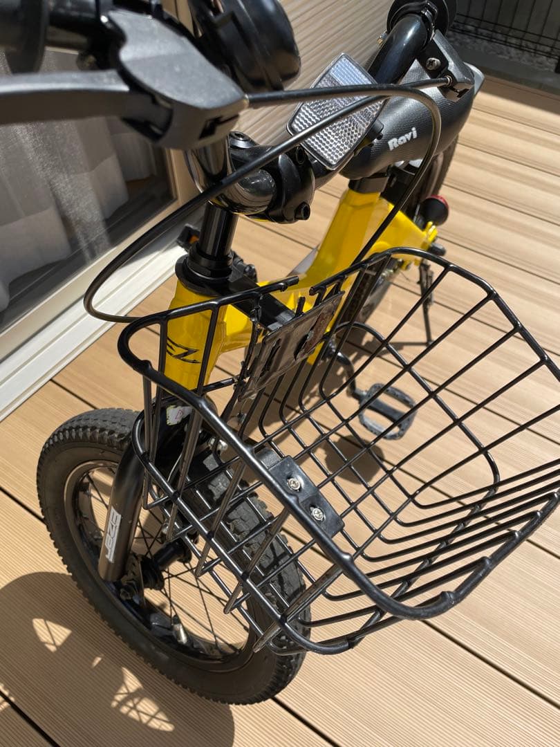 RAVI 子供自転車　14インチ　イエロー