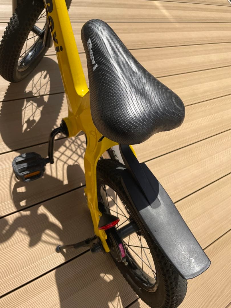 RAVI 子供自転車　14インチ　イエロー