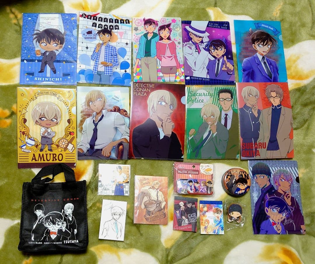 名探偵コナン　安室多め、キッド(KID)、新一、黒羽快斗 他　大量グッズ纏め売り