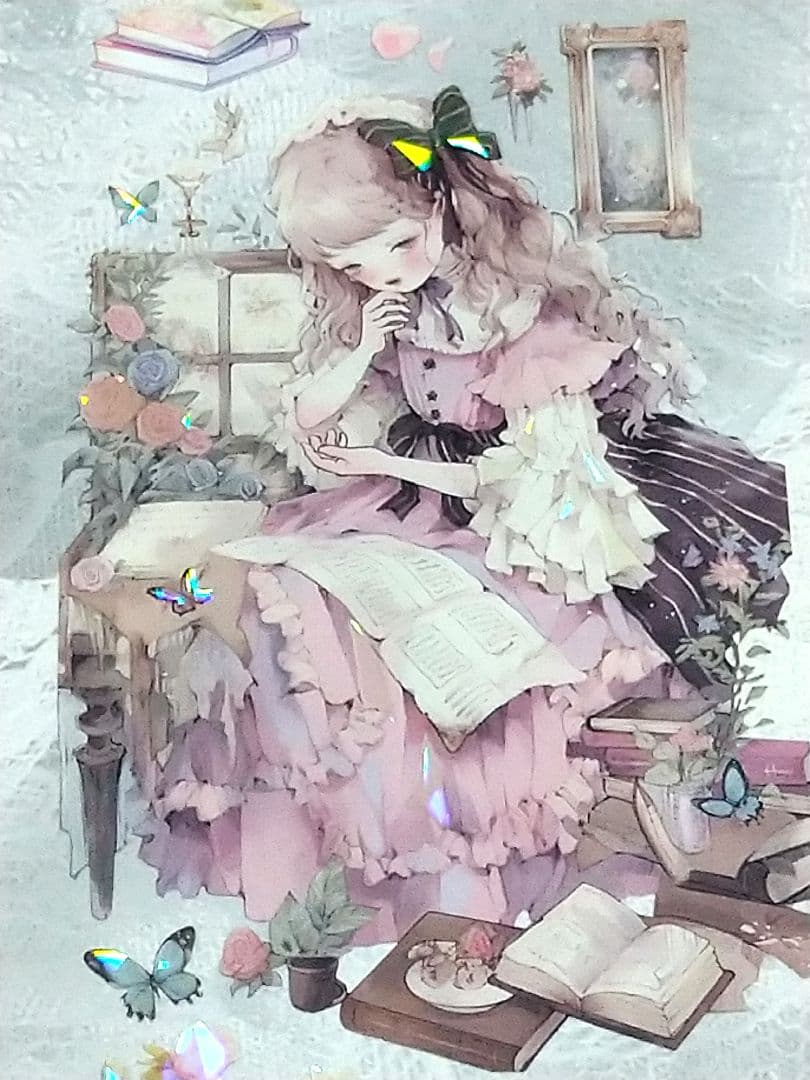 廃盤品✩J1051＃雾野瑶(贝壳光)汐雾切り売り海外人物女の子AIマステ