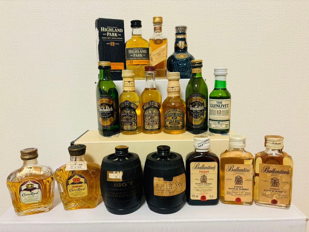 ウイスキー　ミニボトル　ミニチュアボトル　小瓶　古酒 50ml