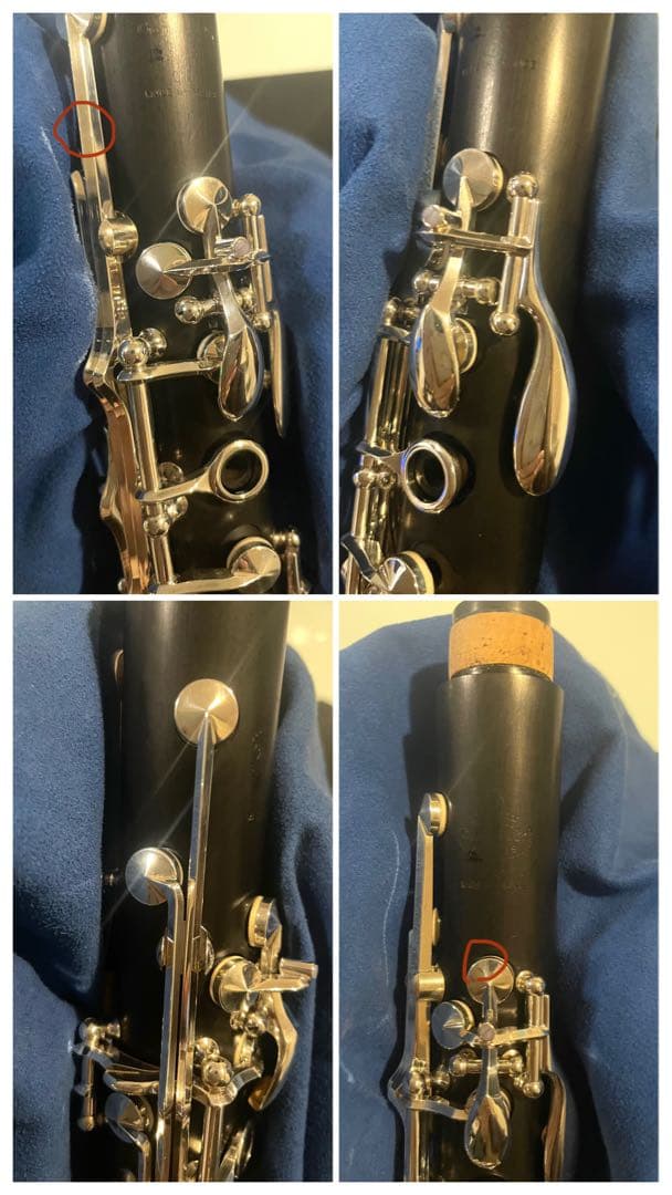 【調整済み、選定書付き】Buffet Crampon クラリネット B♭ R13