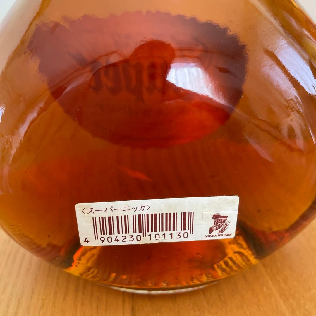 古酒　スーパーニッカ　ウヰスキー　ブランデー　角瓶　ブランデー梅酒　4本セット