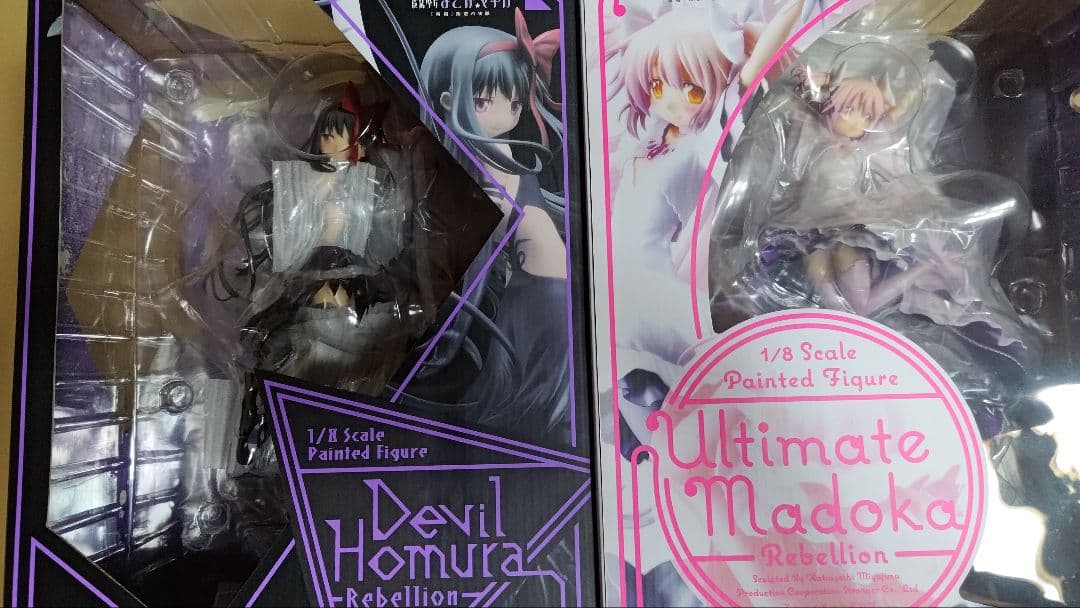 魔法少女まどかマギカ　アルティメットまどか　悪魔ほむら　セット販売