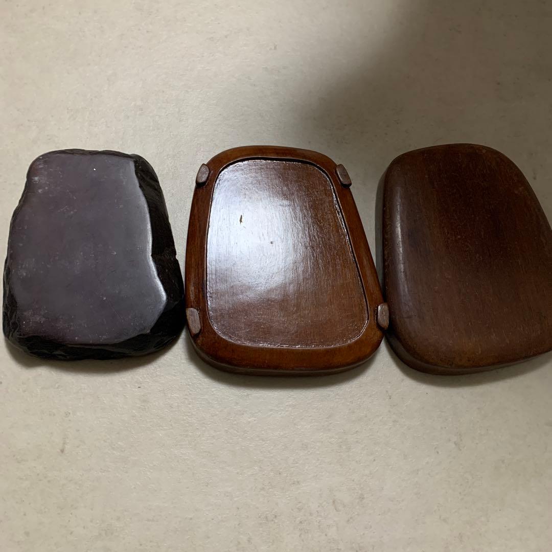 硯　すずり　アンティーク　工芸品　書道　13×10.3㎝