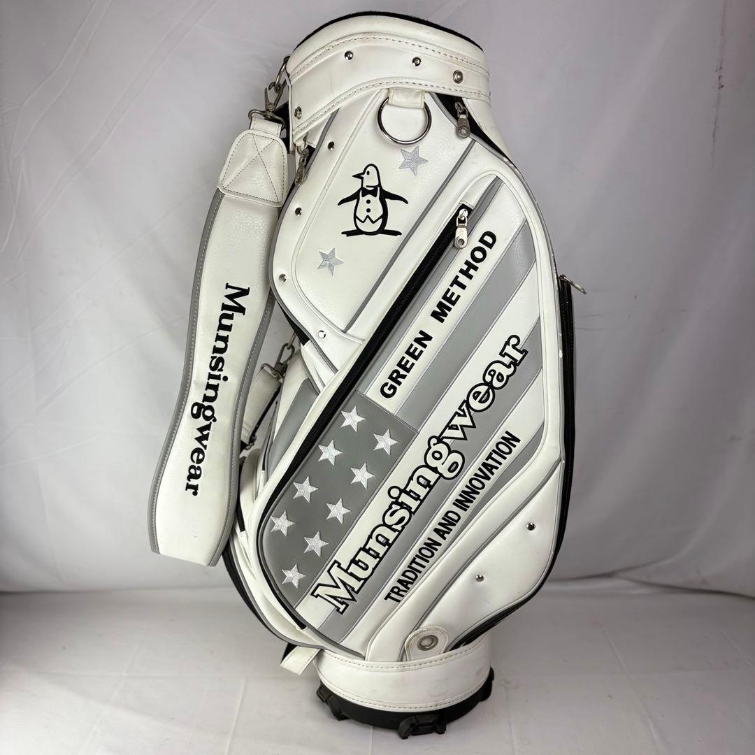 マンシングウェア MUNSING WEAR キャディーバッグ ゴルフバッグ