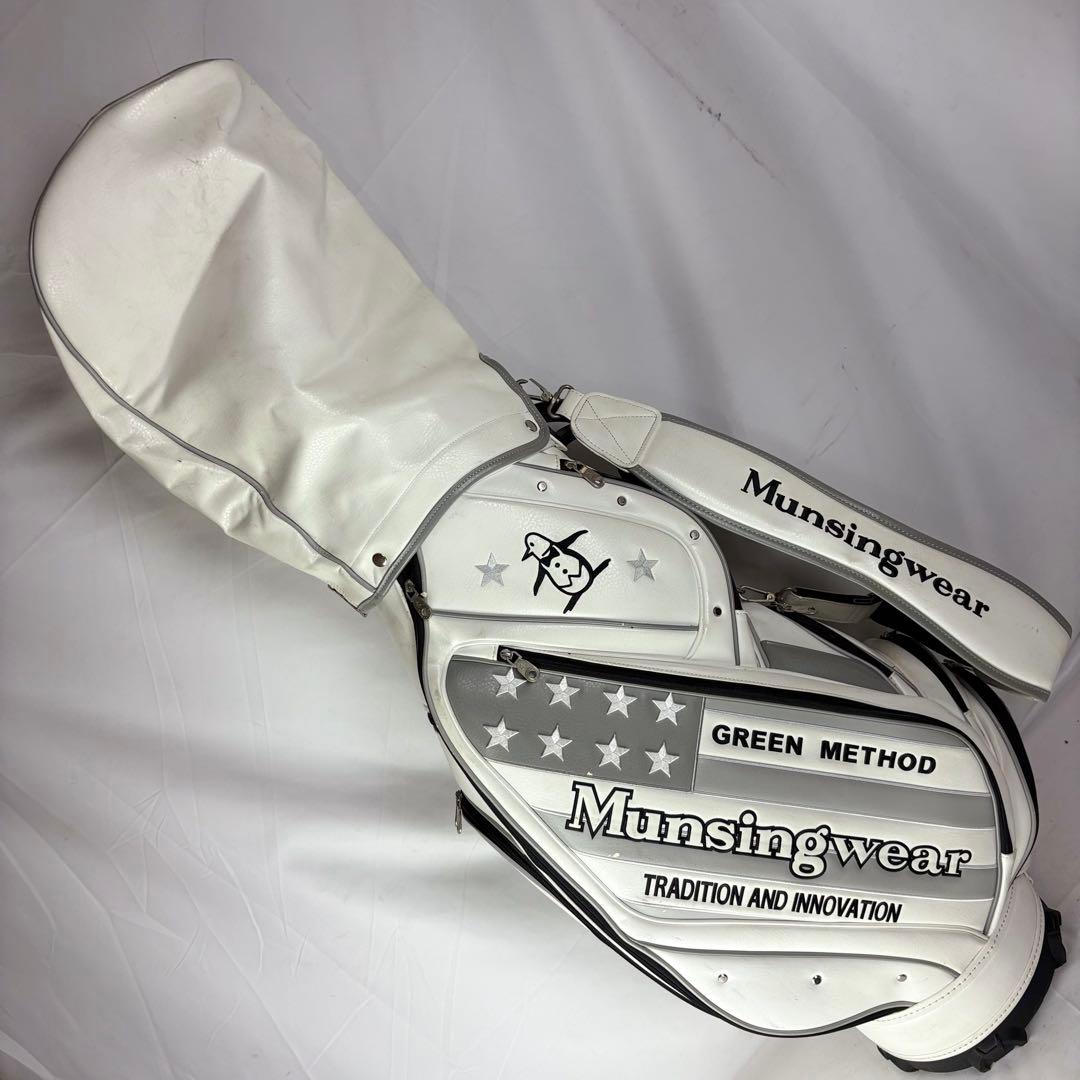 マンシングウェア MUNSING WEAR キャディーバッグ ゴルフバッグ