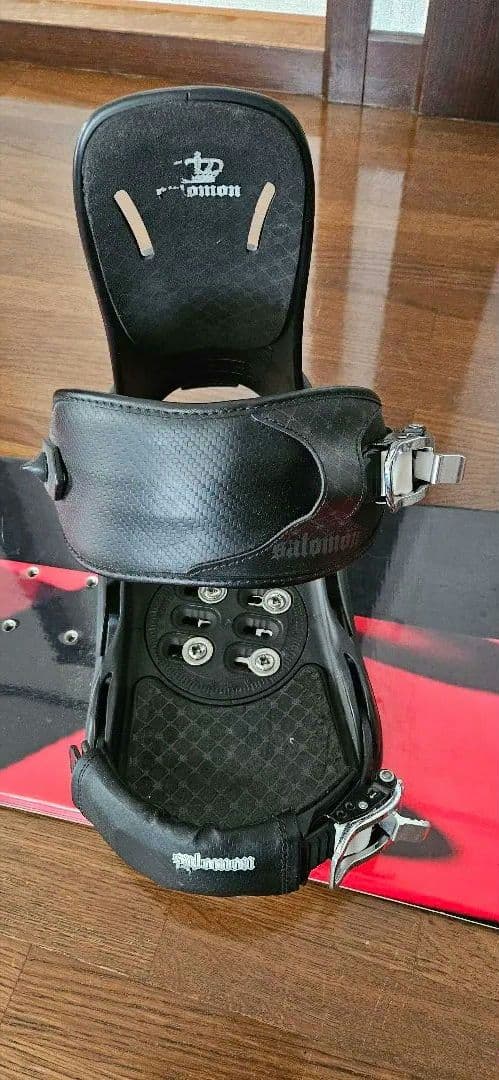 Z.BOARD スノーボード 48 赤/黒 バインディング付き