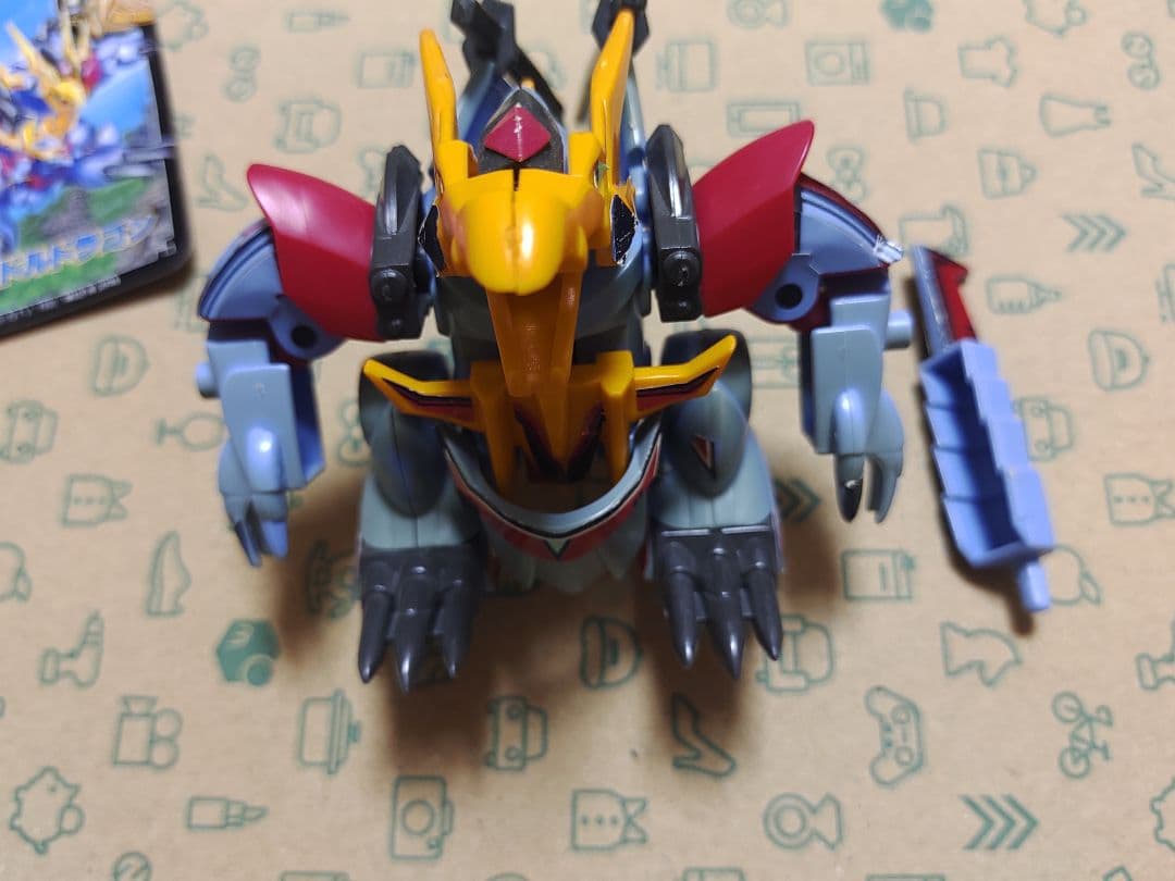 タカラ プラクション 魔神英雄伝ワタル2 ドルドラゴン　プラモデル　フィギュア