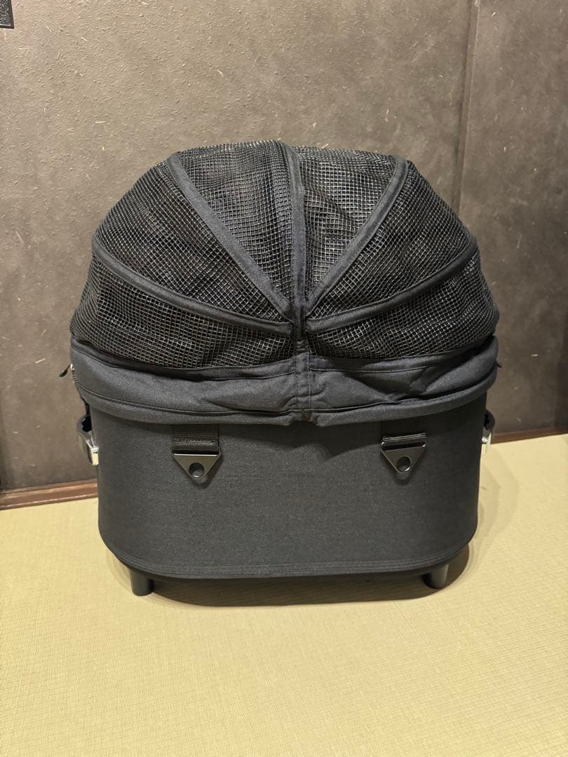 AIRBUGGYドーム３コット BLACKレギュラー単品と４点セット