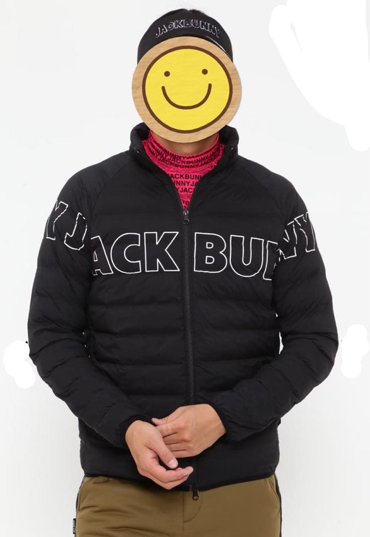 ジャックバニー ◆メンズ用 ナイロンタフタ袋織 中綿ブルゾン JACKBUNNY
